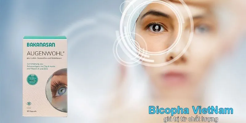 Augenwohl Kapseln hỗ trợ giảm nhẹ các tật về mắt như cận thị, viễn thị, thoái hóa điểm vàng, khô giác mạc…