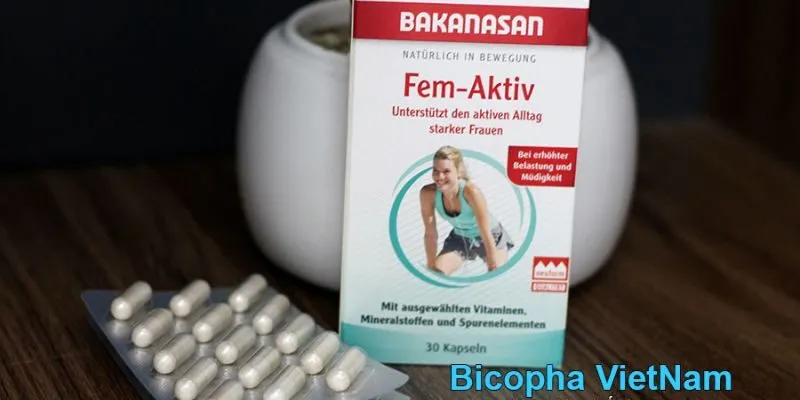 Bakanasan Fem-Aktiv tốt nhất cho bà bầu nên mua bổ sung, hàng nhập khẩu CHLB Đức