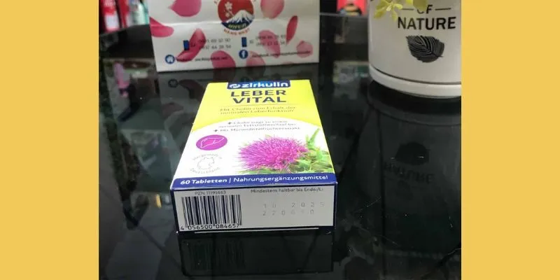 Bổ gan zirkulin leber vital chính hãng ảnh thật từ nhà phân phối.