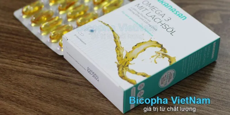 Cách uống DHA Bakanasan có trong dầu cá Bakanasan Omega 3