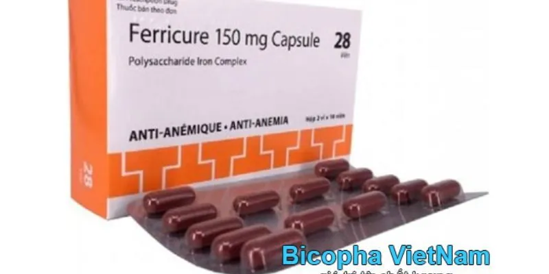 Thuốc sắt bà bầu ferricure chính hãng