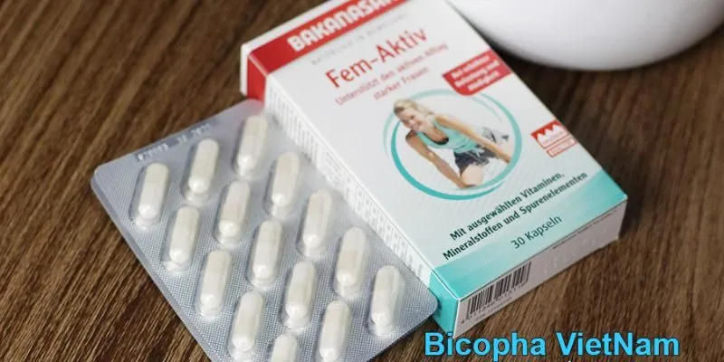 Thuốc sắt bà bầu uống khi nào - Sắt bà bầu Bakanasan Fem Aktiv chính hãng
