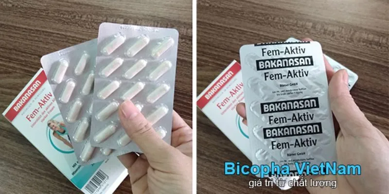 Thuốc sắt cho bà bầu không bị táo bón chính hãng của Đức