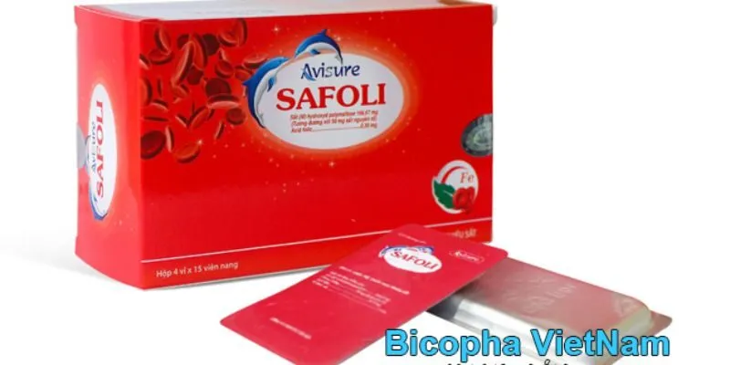 Viên sắt bà bầu Avisure Safoli