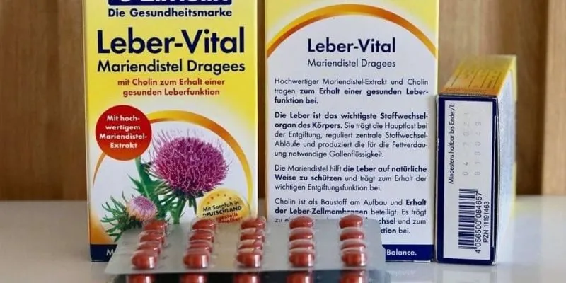 Viên Uống Zirkulin Leber Vital cho người bệnh viêm gan nhờ thành phần choline và cao kế sữa.